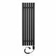 Električni kopalniški radiator Regnis 500 W 290 x 1000 mm črn