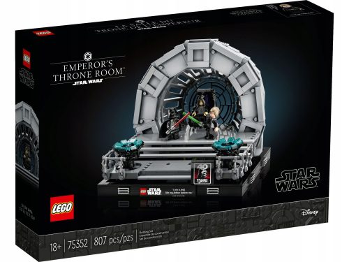  LEGO Star Wars 75352 Diorama: Cesarjeva prestolna soba