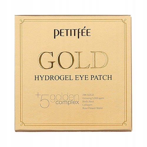  Petitfee Gold Hydrogel Eye Patch Hidrogelni obliži za oči 60 kosov