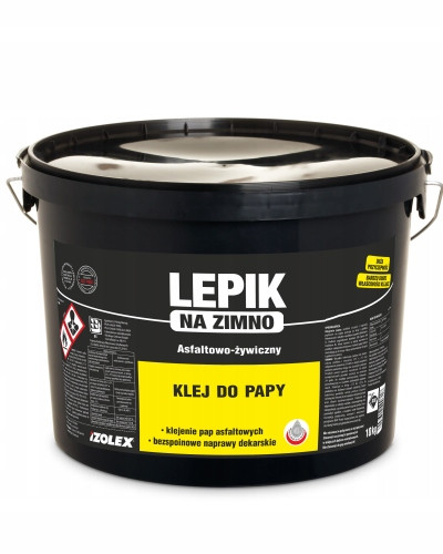 Lepilo iz črnega filca Izolex 10 l