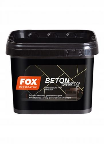 Omet BETON FOX BLACK 14 kg