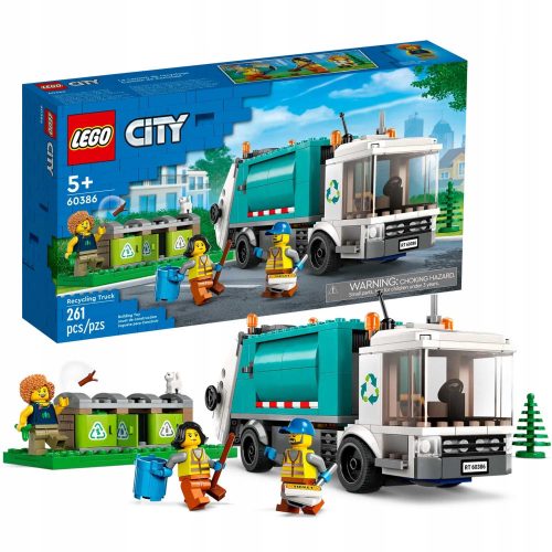  LEGO City Tovornjak za recikliranje smetarskega tovornjaka USTVARJALNE LEGO KOCKE