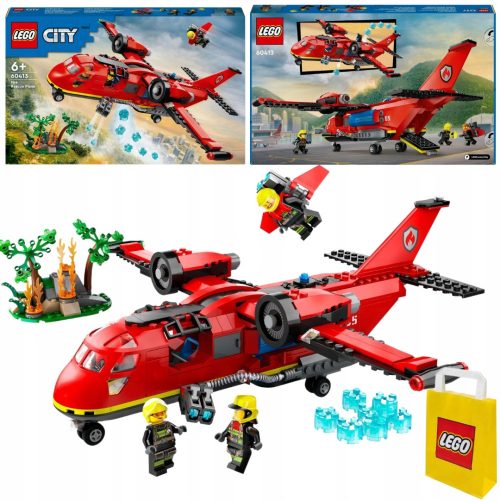  60413 POŽARNO REŠEVALNO LETALO + papirnata vrečka VP LEGO 6315792 Medium