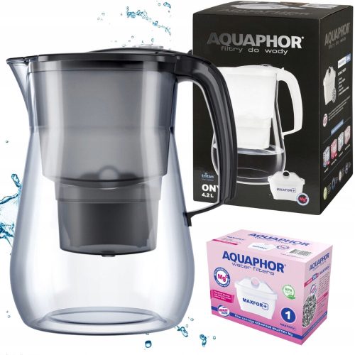  Filter vrč Aquaphor Onyx 4,2 l, črn