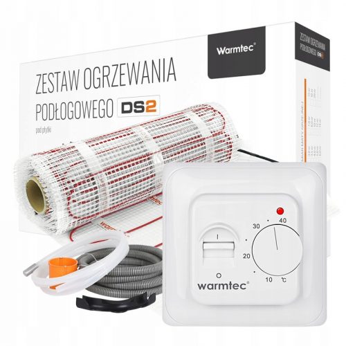 Set talnega gretja za ploščice Warmtec DS2-40/T73 4 m2