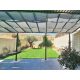  Pas za paviljon Sun Shade, blago, 100 x 100 cm, sive barve