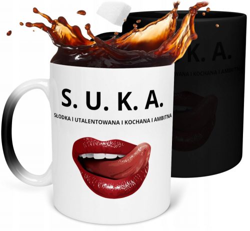 Keramična skodelica 330 ml Magic Mug, darilna skodelica, pisarniška skodelica, smešna skodelica, humoristična skodelica, darilo zanjo, zanj, odlična skodelica, keramična skodelica