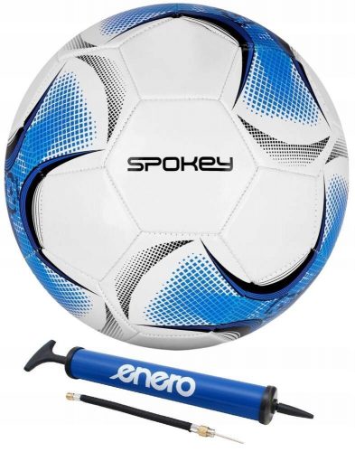 Spokey Goal nogomet, velikost 5 + Enero ročna tlačilka 5907637336548