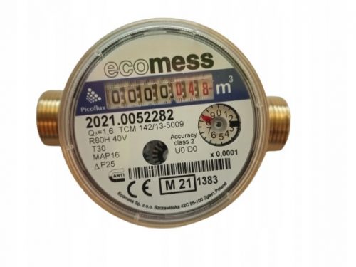 Ecomess M9021 vodomer 1/2" za hladno vodo