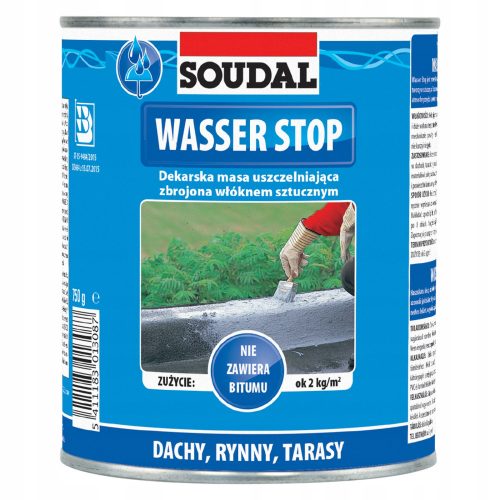 Soudal tesnilna masa odtenki sive 4 l