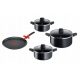  Set loncev 20/24/28 cm s pokrovi TEFAL Generous Cook 6 kos.