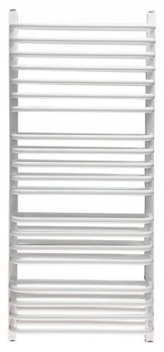 Vodni kopalniški radiator Edan 1268 W 630 x 1200 mm bel