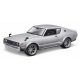  MAISTO NISSAN SKYLINE 2000GT-R KPGC110 SREBRNA 1:24 SESTAVLJIV NOV MODEL