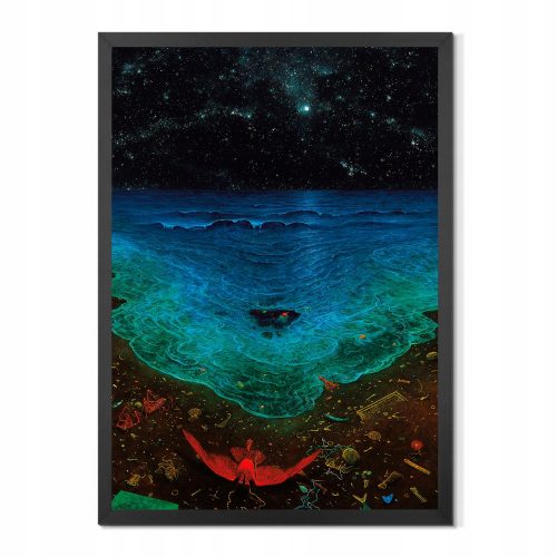 Plakat Zdzisław Beksiński umetnost v okvirju 50 x 70 cm