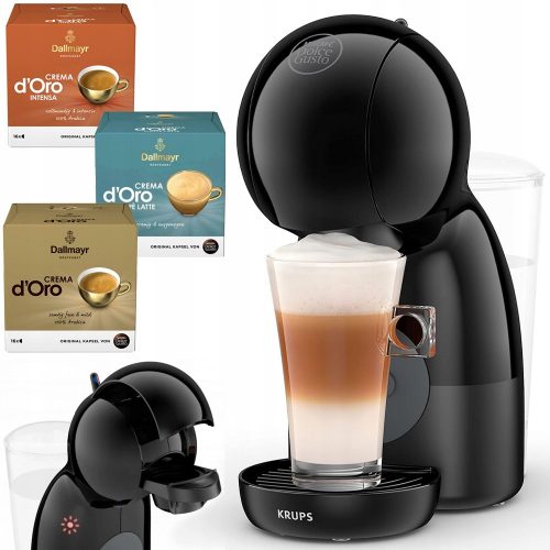  Krups Dolce Gusto Piccolo XS 15 bar kavni aparat na kapsule, črn