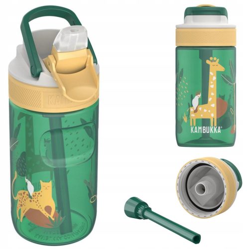  STEKLENIČKA ZA VODO OTROŠKA 400 ml Safari Jungle Lagoon Kambukka