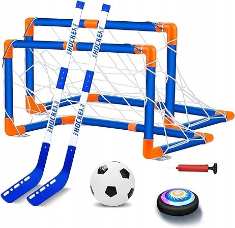 HOVER Nogomet HOCKEY igralni set za OTROKE + gol palice disk