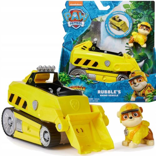  PAW PATROL JUNGLE SET RUBBLEJEVO VOZILO + FIG