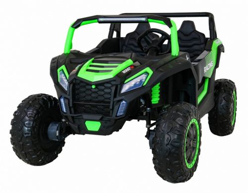  ATV Racing Buggy za 2 otroka Green + 4x4 Drive + Daljinski upravljalnik + Free Start + M