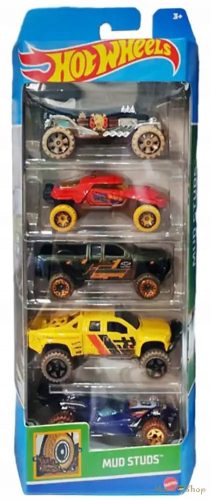  Hot Wheels x 5 kosov MUD STUDS Off Road Jeppy HTV40 darilo 5 paketov