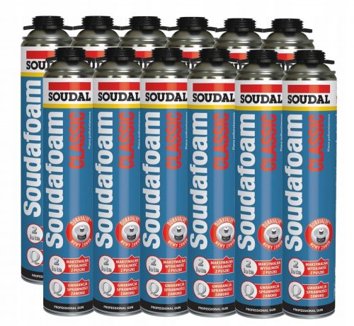 Soudal Soudafoam Classic montažna pena 750 ml