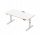  Pisalna miza Ultradesk Pulsar 120 x 60 x 65 cm bela