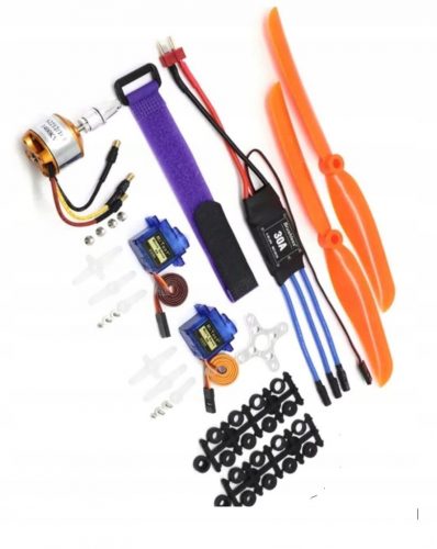  Komplet A2212 motor 1400KV, ESC 30A, 2x propeler 8060 JAKAR servo