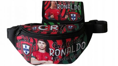  Otroška torba za okoli pasu CRISTIANO RONALDO Portugal TEX Večbarvna