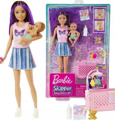  Punčka Barbie s kapo + dodatki HJY33