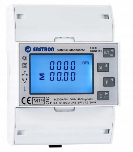  Trifazni EASTRON SDM630M Modbus V2 100A MID števec