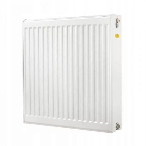 Jekleni panelni radiator Diamond 2500 W bel 1200 x 600 x 102 mm - stranski priključek