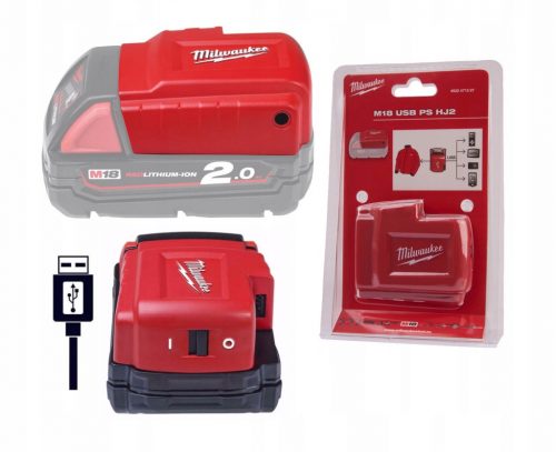  USB adapter za baterije Milwaukee 4932471597