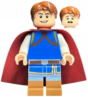  Figura Lego dis135 Disney Prince Florian Prince NOVO 100 let Disneyja Unikat