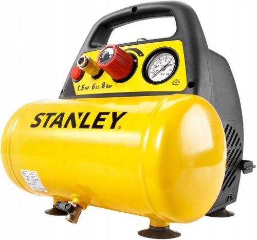  Brezoljni kompresor Stanley C6BB304STN039 6 l 8 bar