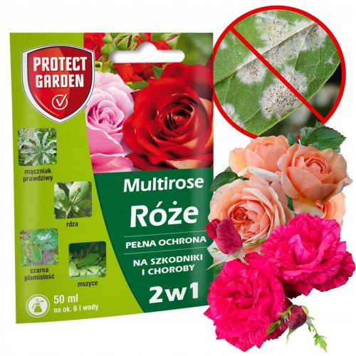  MULTIROSE 2V1 POPOLNA ZAŠČITA VRTNIC IN DRUGIH RASTLIN 50ML PROTECT GARDEN