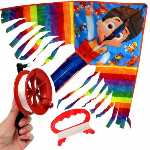 VELIK PAW Patrol KITE 150cm + GRATIS ribiška vrvica 40m XXL kolut