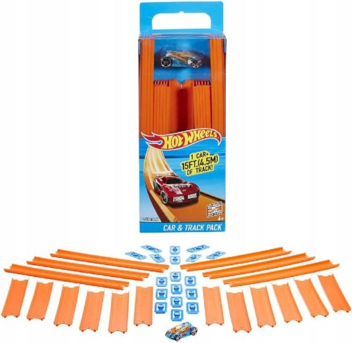  Steza Mattel Hot Wheels Track Builder z avtomobilom