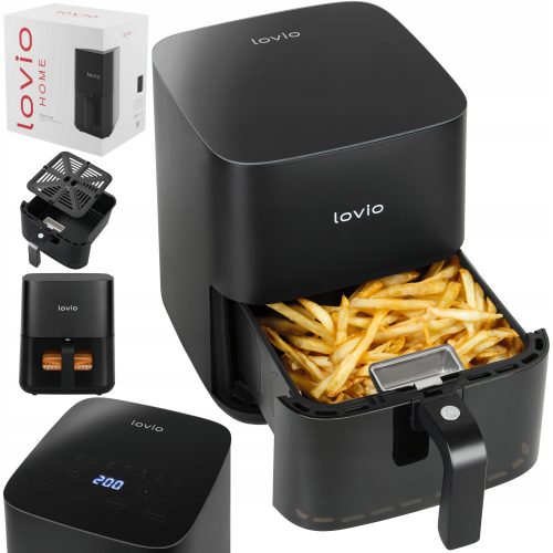  Lovio brezmastni cvrtnik Air fryer LVAF001BK 1800 W 5 l