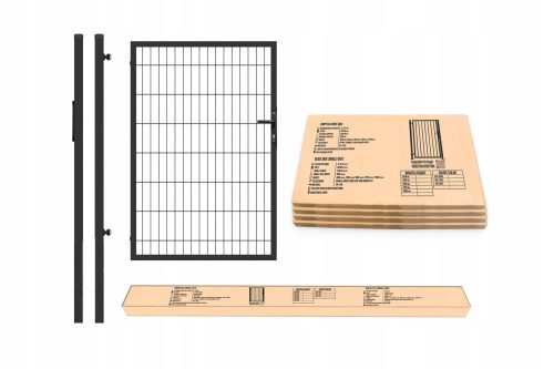 DUOS BOX METFENCE PREHODNIK 1700X900, RAL 7016 BARVA