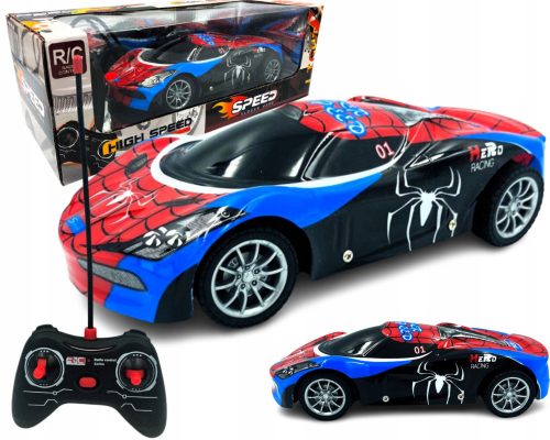  SPIDERMAN R/C LUČI za športni avto na daljinsko upravljanje