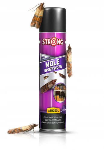  Razpršilec, aerosol proti moljem Strong 300 ml