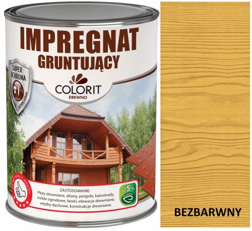  Colorit Impregnacija za les Brezbarvna 4,5 l