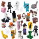  Mini BLOCKS MINECRAFT PEOPLE FIGURINE 24 kosov + DODATKI