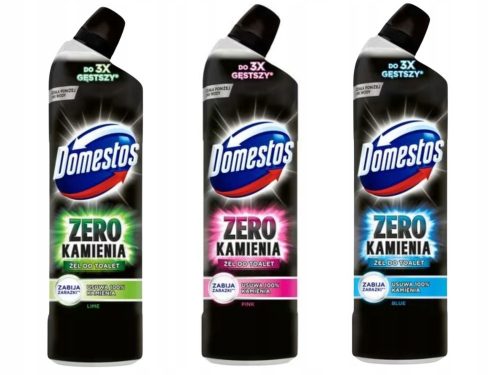  Domestos Zero Stone gel roza 0,75 l