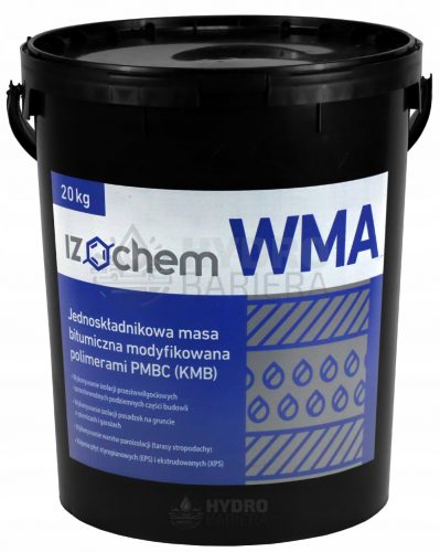  IZOCHEM WMA 20 KG VODOOPROSNA IZOLACIJA TEMELJA TEŽA KMB