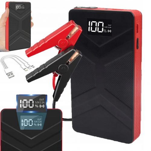  JUMP STARTER POWER BANK LED 10000MA USB STARTER