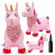  Gumijast pulover za otroke UNICORN 60 cm roza