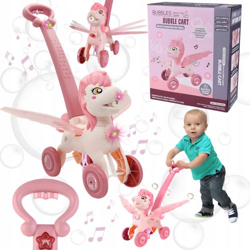 PONY PUSHER 2v1 BUBBLE MACHINE WALKER LIGHT