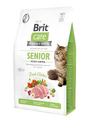  Brit Care Cat Grain Free Senior Weight Control 2x2 kg