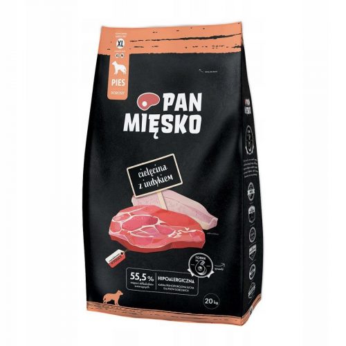  PAN MEAT Teletina s puranjimi 20kg čips XL